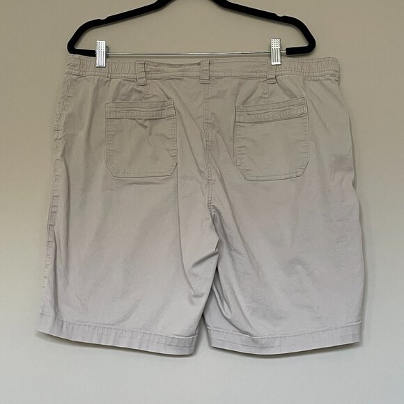 Karen Scott Tan Bermuda Shorts Size 16 - Picture 5 of 6